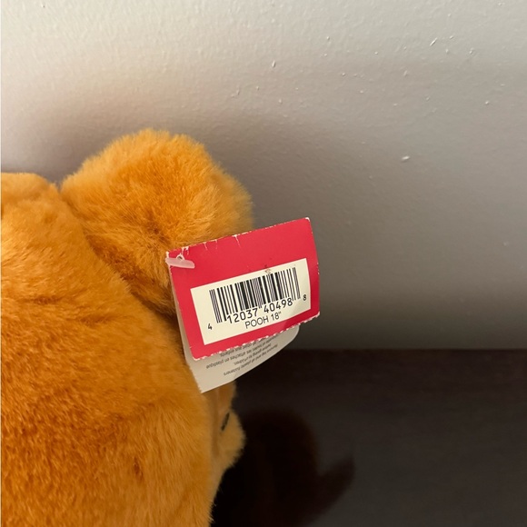 Disney Store Large 18” Vintage Stuffed Winnie The Pooh Bear - Picture 7 of 7